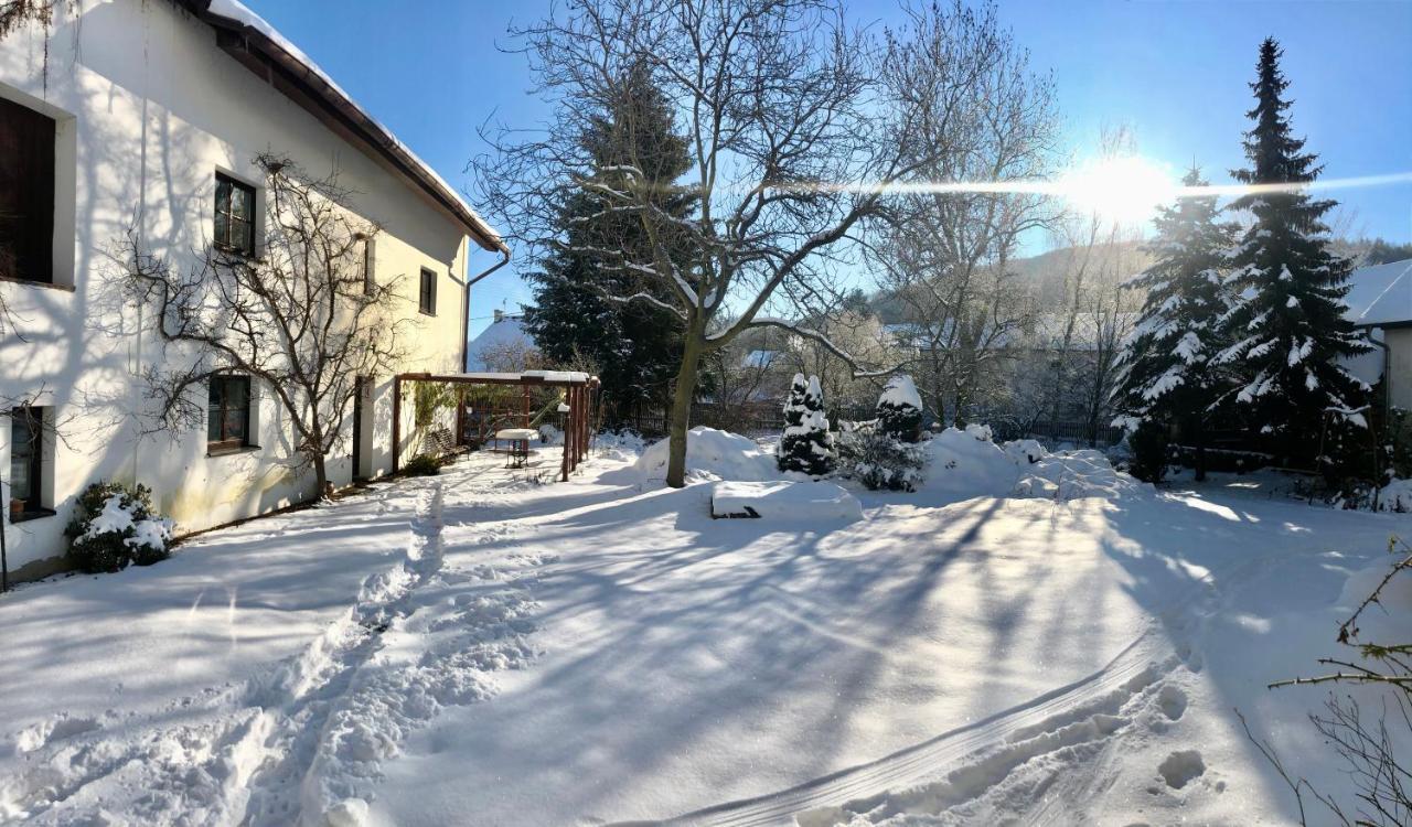 Pokoje V Chalupe Pod Milesovkou Velemin Exterior photo